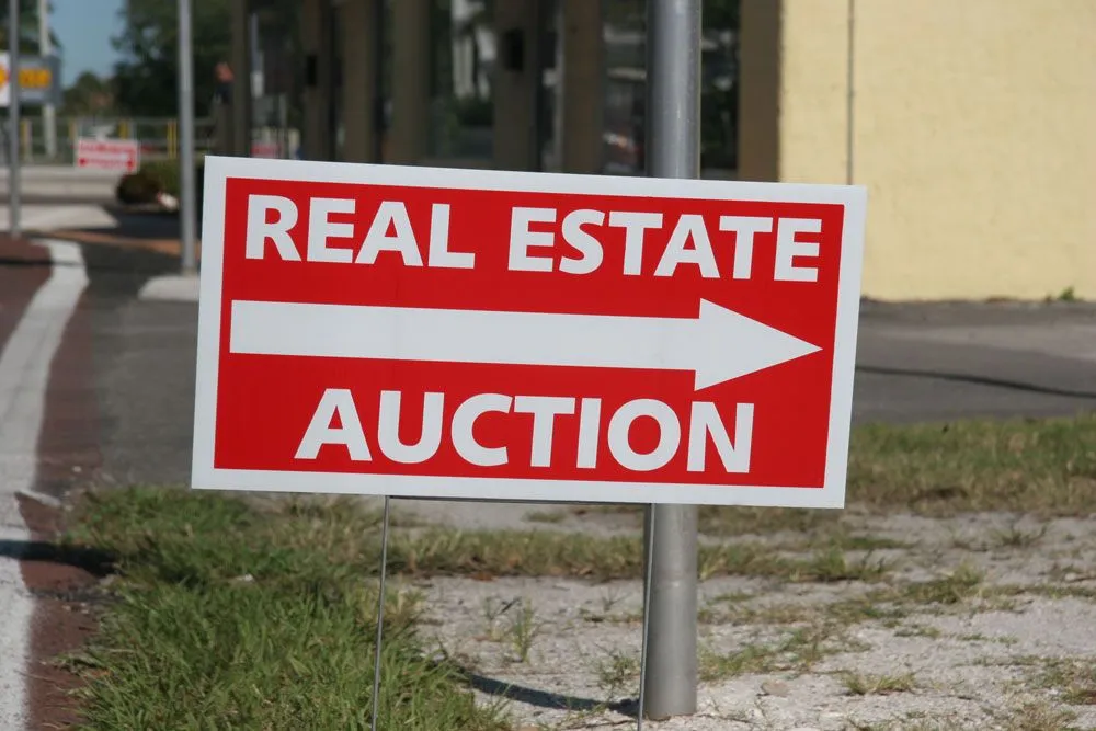 real estate auctioneer